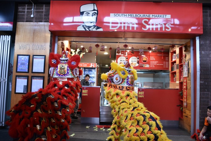 Lunar New Year at South Melbourne Market