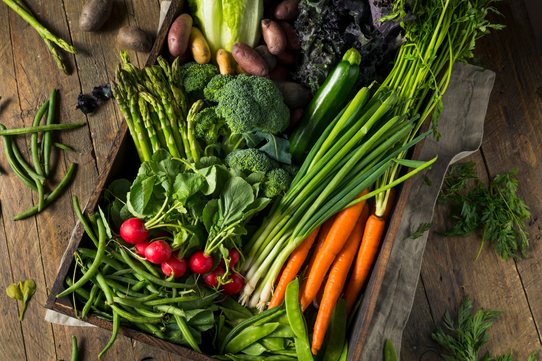 Fresh Spring Vegetables 