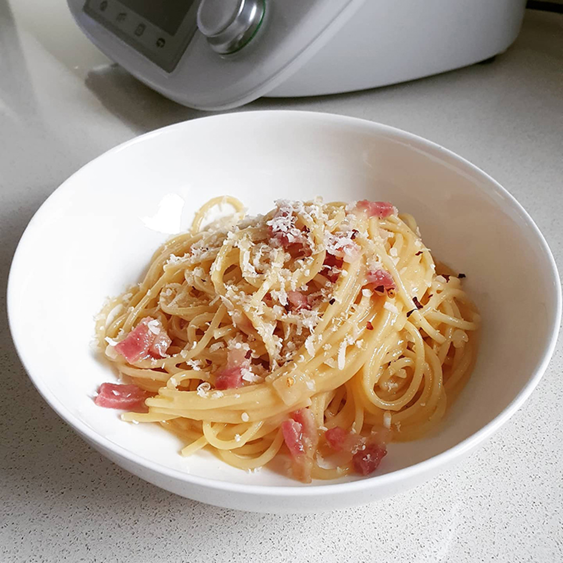 Spaghetti Carbonara Thermomix Method South Melbourne Market