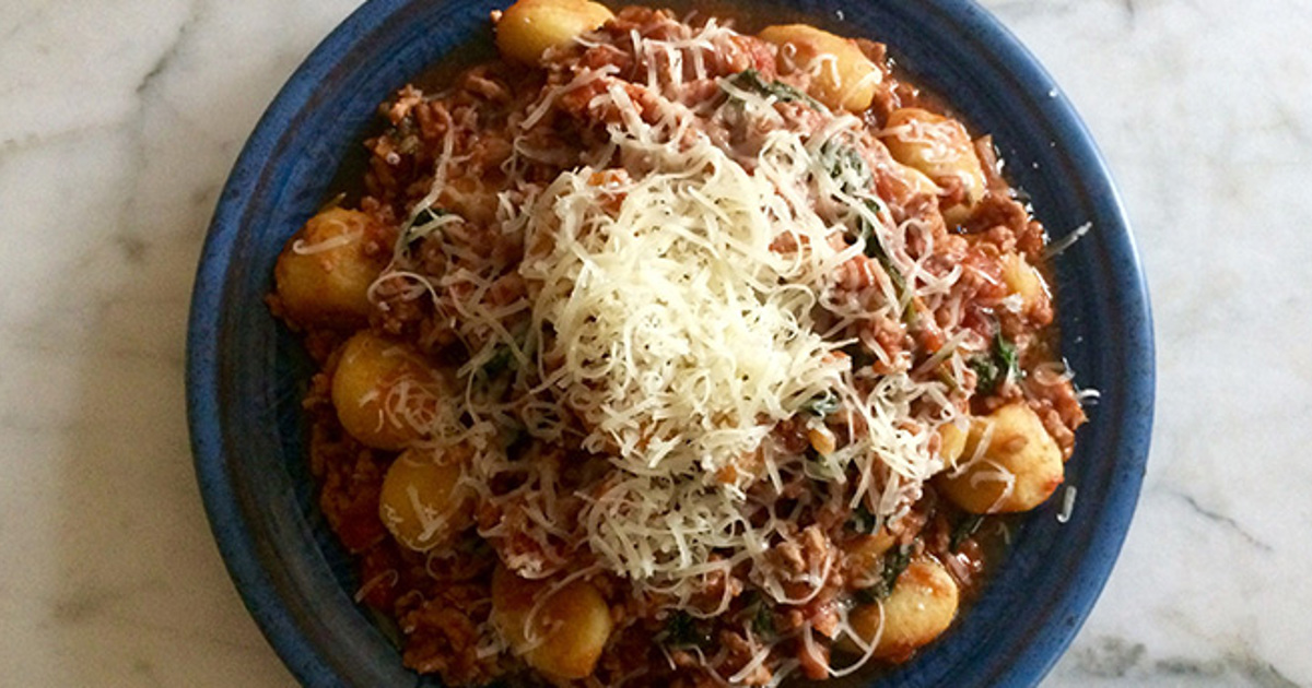 Pork and Fennel Gnocchi with mixed Mushroom Ragu | South Melbourne Market
