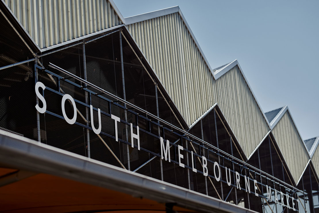 South Melbourne Market sign